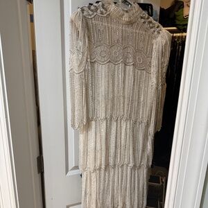 Claire Dratch Couture custom beaded gown